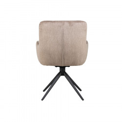 Benno Swivel Dining Chair Taupe